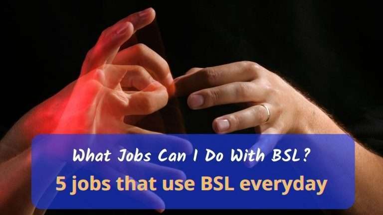 jobs you can do using sign language